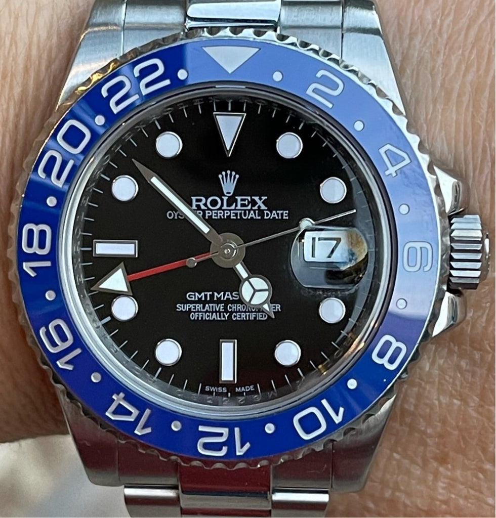 Rolex gmt sales aftermarket bezel