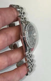 Rolex 31mm Datejust 178240 Floral Diamond Bezel Lugs Center links Jubilee Band