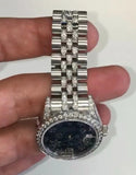 Rolex 31mm Datejust 178240 Floral Diamond Bezel Lugs Center links Jubilee Band