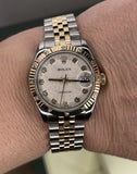 Rolex Datejust 31mm 178313 Silver Diamond Jubilee Dial Diamond Bezel All Factory