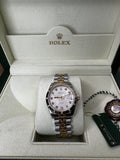 Rolex Datejust 31mm 178313 Silver Diamond Jubilee Dial Diamond Bezel All Factory