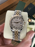 Rolex Datejust 31mm 178313 Silver Diamond Jubilee Dial Diamond Bezel All Factory