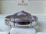 Rolex 36mm Datejust Steel 116200 Pink Sapphire Diamond Scattered Bezel 4 278344