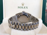 Rolex President 36mm 118239 Pave 2Row Diamond Bezel 4 18k White gold Pearlmaster