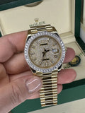 Rolex Day-Date President 40mm 228238 18k Yellow Gold Diamond Dial Bezel 228348