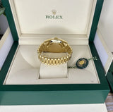 Rolex Day-Date President 40mm 228238 18k Yellow Gold Diamond Dial Bezel 228348