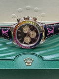 Rolex Rose Gold 116505 Daytona 116595RBOW Rainbow Sapphire Bezel Diamond Lugs