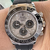 Rolex Daytona 116520 Meteorite Ceramic bezel 4 116519LN White Gold Box Card Book