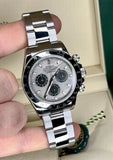 Rolex Daytona 116520 Stainless Steel w/ Meteorite Dial 4 116509 18k White Gold