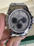 Rolex Daytona 116520 Stainless Steel w/ Meteorite Dial 4 116509 18k White Gold