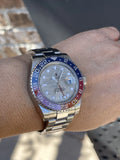 Rolex 40mm GMT Master II 116710 Refinished Meteorite Dial 4 126719BLRO