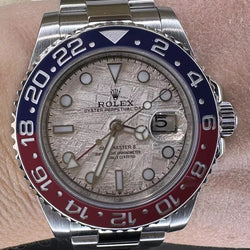 Rolex 40mm GMT Master II 116710 Refinished Meteorite Dial 4 126719BLRO MT