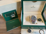 Rolex 40mm GMT Master II 116710 Refinished Blue Dial Seen On Pepsi 126719BLRO BL