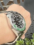 Rolex 40mm GMT Master II 116710 Custom Sprite Ceramic Insert 4 126720VTNR Mint