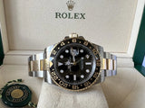 Rolex 40mm GMT Master II 116713 18k Yellow Gold/Stainless Steel