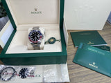 Rolex 40mm GMT Master II 116710 Black Dial Seen On Pepsi 126710BLRO Complete Set