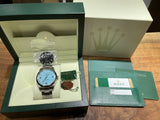 Rolex Explorer 39mm 214270 Refinished Turquoise Blue 36mm 126000 41mm 124300