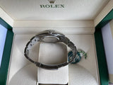 Rolex 41mm Oyster Perpetual 124300 Refinished Turquoise Dial 4 126000 Mint