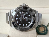 Rolex 43mm Sea-Dweller 126600 2022 50th Anniversary Steel Complete Box Card Red