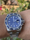 Rolex Submariner 116610 Natural VS F Diamond dial Sapphire Bezel 4 116659SABR