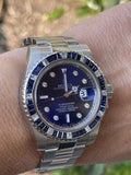 Rolex Submariner 116610 Natural VS F Diamond dial Sapphire Bezel 4 116659SABR