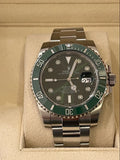 Rolex Submariner 40mm 116610 Superior Green Ceramic Bezel For 116610LV Hulk Mint