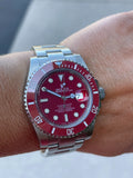 Rolex Submariner 40mm 116610 Superior Red Ceramic Bezel Red Dial Iron Man Mint