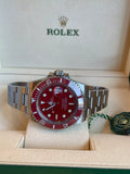 Rolex Submariner 40mm 116610 Superior Red Ceramic Bezel Red Dial Iron Man Mint