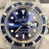 Rolex Submariner 116610LN Steel 116659SABR Natural VS / F Diamonds Sapphires