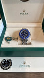 Rolex Submariner 40mm 116610 Blue Ceramic Bezel 126619 Diamond Dial Jubilee Band