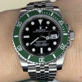 Rolex Submariner 40mm 116610 Green Ceramic Bezel 4 126610LV Starbucks Jubilee