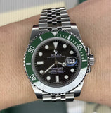 Rolex Submariner 40mm 116610 Green Ceramic Bezel 4 126610LV Starbucks Jubilee