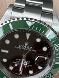 Rolex Submariner 40mm 16610 No Holes Green Ceramic Bezel 4 126610LV Starbucks