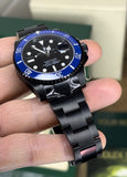 Rolex Steel Submariner 16610 AM PVD Case Bezel Band 4 116610 Blue Ceramic Insert