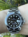 Rolex Submariner 40mm 16610 Custom Bezel Insert Refinished Dial 4 116610LV Mint