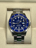 Rolex Submariner 41mm 126610 w/ Blue Dial Ceramic Bezel 4 116619 Smurf Complete