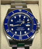 Rolex Submariner 41mm 126610 w/ Blue Dial Ceramic Bezel 4 116619 Smurf Complete