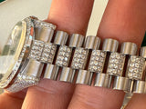Rolex 36mm "Presidential" Day-Date 118239 Unisex Watch. Diamond Dial with Sapphire, Diamond Case, Diamond Lugs, Diamond Center Links and Diamond Bezel