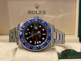 Rolex GMT Master II 40mm 116710 Mens Watch Factory Clone Blue Ceramic Bezel Insert Mint