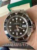 Rolex 43mm Sea-Dweller 126600 2022 50th Anniversary Steel Complete Box Card Red