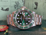 Rolex Sub 16610 40mm Men’s Stainless Steel Watch Factory Clone Ceramic Bezel Insert and Refinished Dial Seen on Hulk Mint