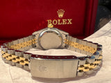 Rolex Watch 26mm Oyster Perpetual 76193 Ladies Watch.  Refinished Tahitian/Black Mother of Pearl Diamond Dial Mint